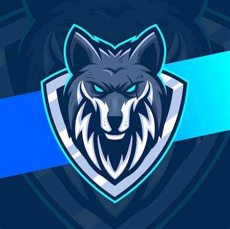 gaming logo wolf
